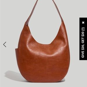 Madewell The Oversized Shopper Bag in Rustic Twig